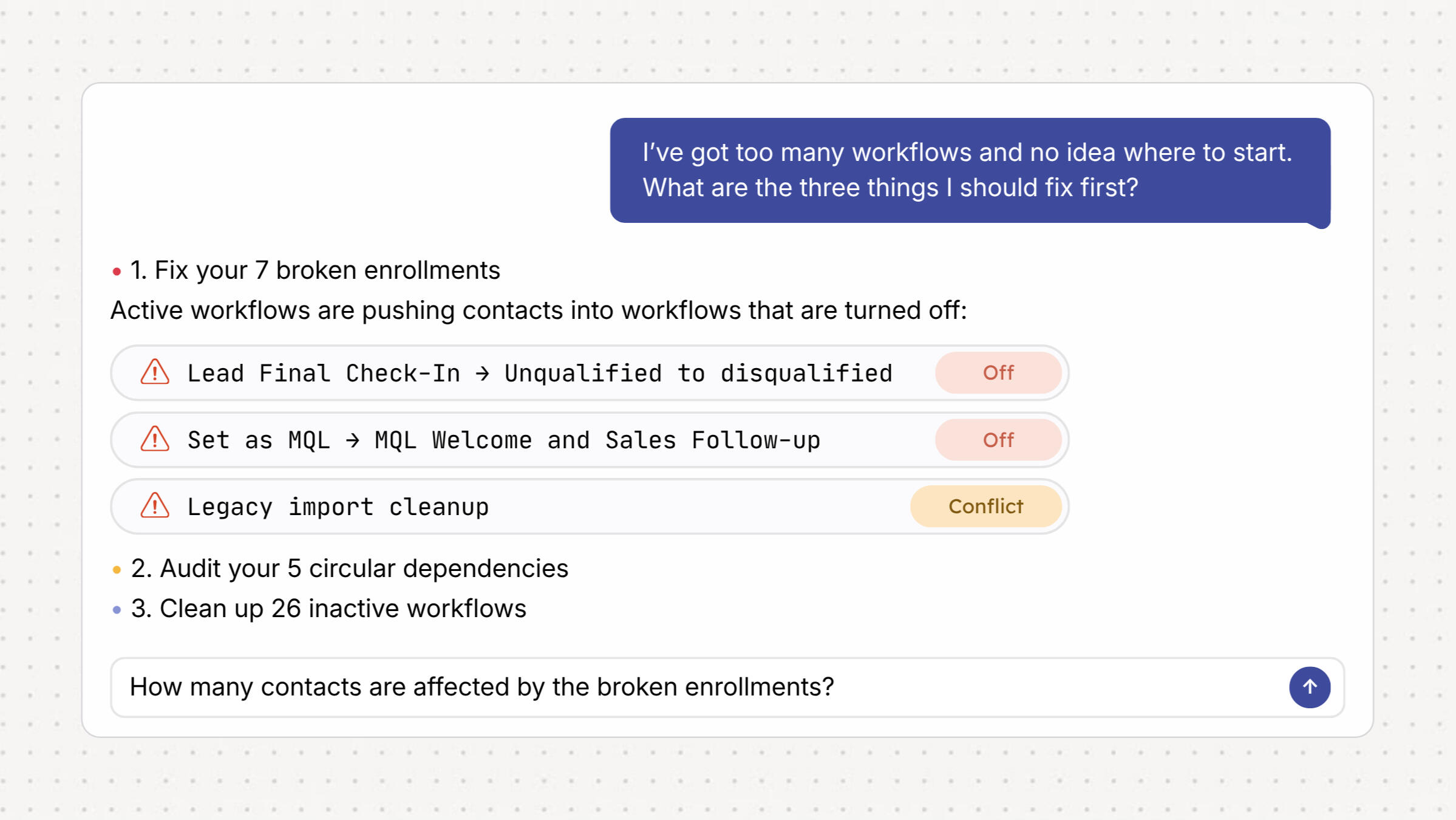 Ask Howly - Ask about your workflows Ask Howly - Ask about your workflows