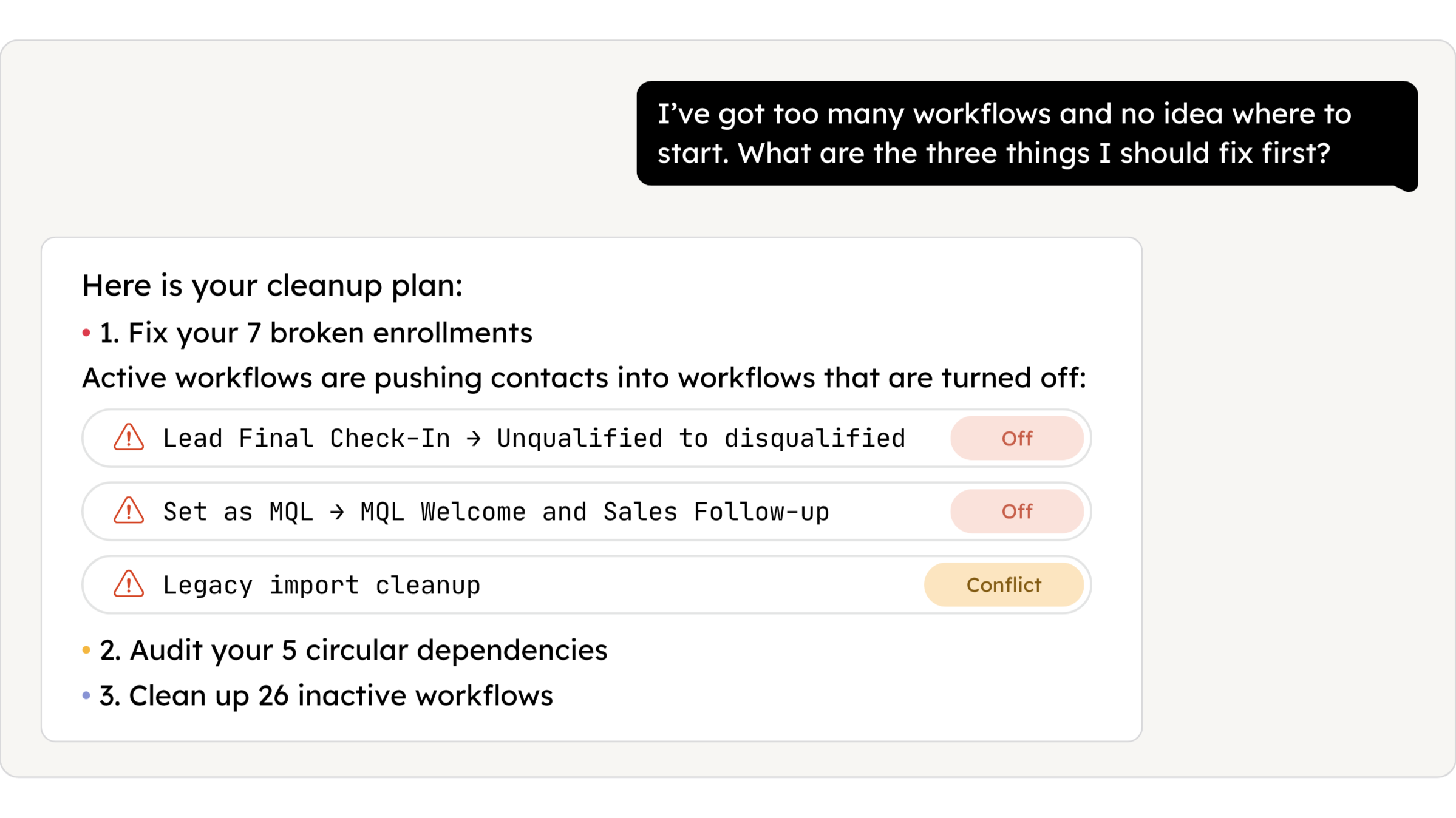 Ask Howly - Ask about your workflows Ask Howly - Ask about your workflows