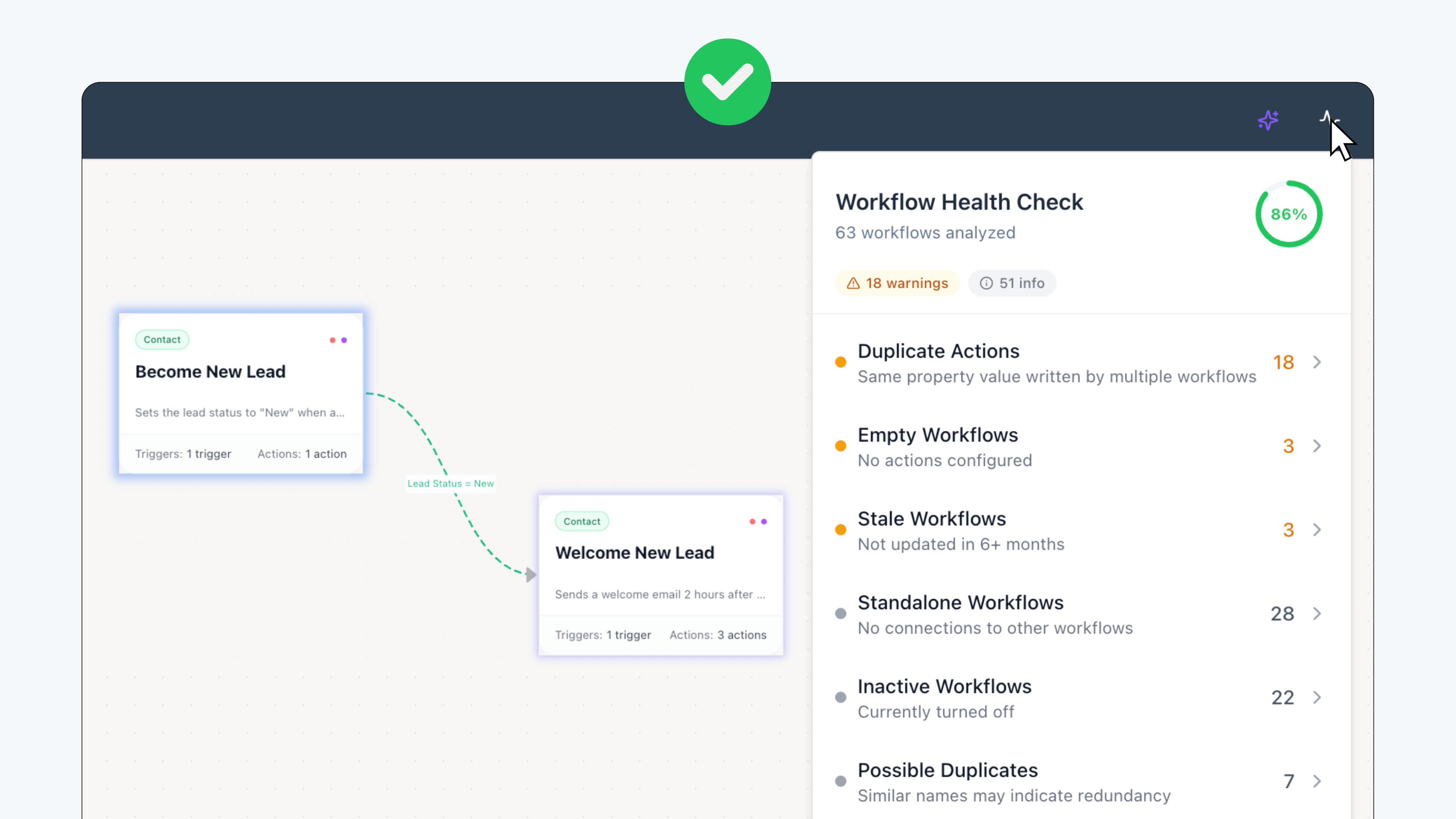 Eliminate conflicting background automations that ruin your data. Eliminate conflicting background automations that ruin your data.